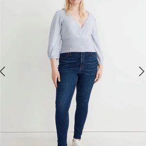 Madewell Curvy High Rise Skinny Denim